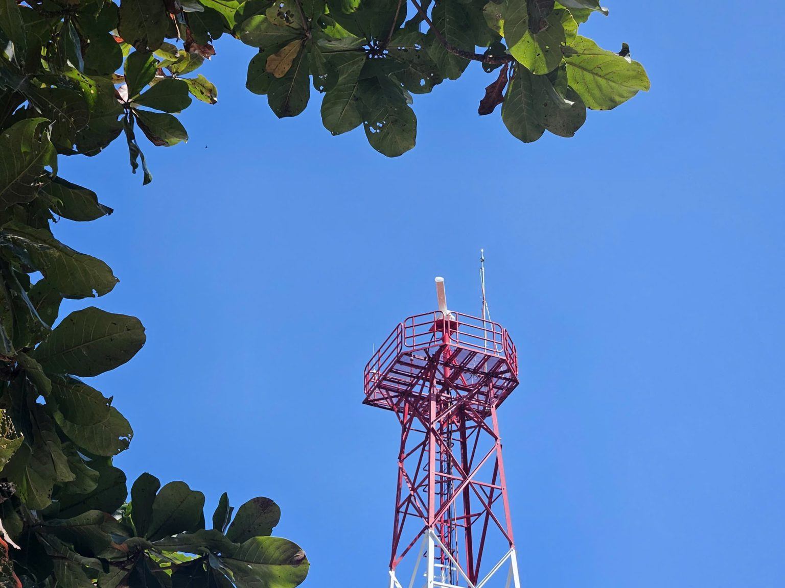 Tháp radar trạm VTS